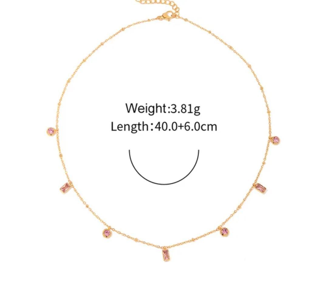 Ruby Charm Necklace