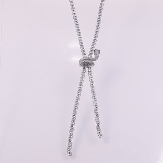 Serpent Knot Necklace