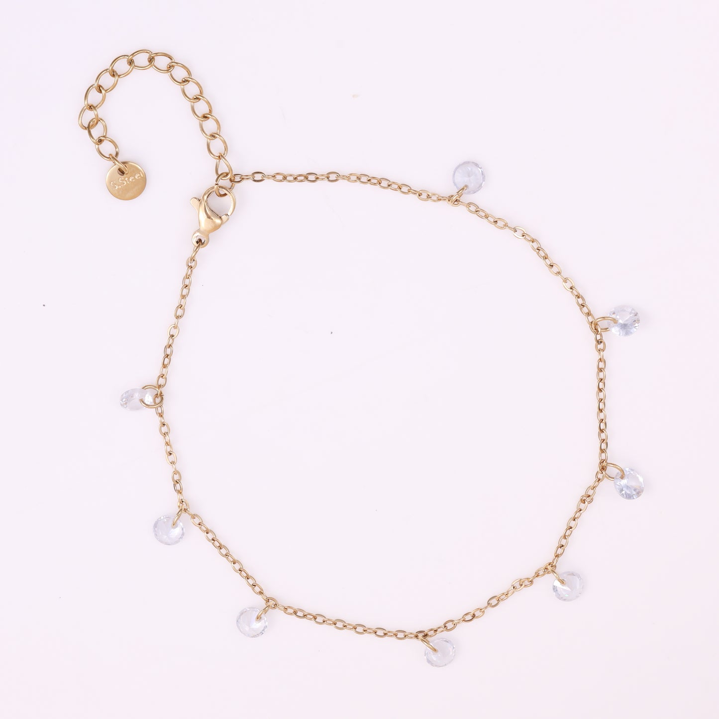 Gem Sparkle Anklet