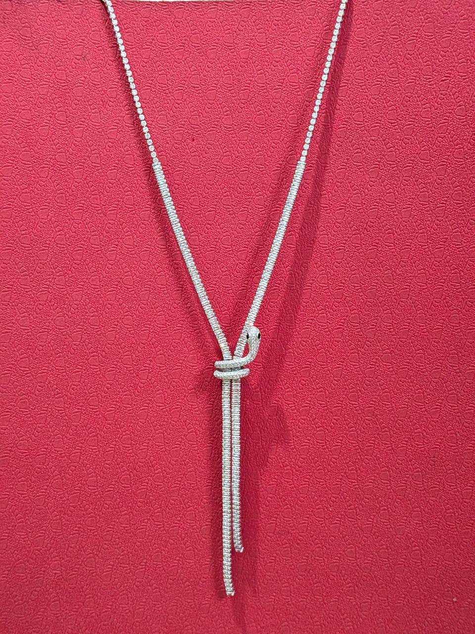 Serpent Knot Necklace