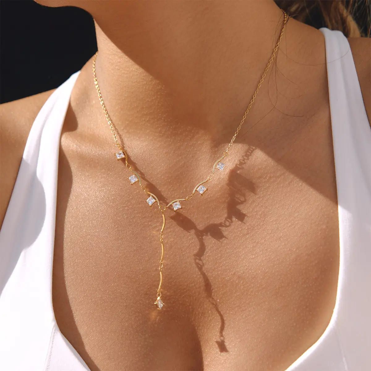 Nova Lariat Necklace