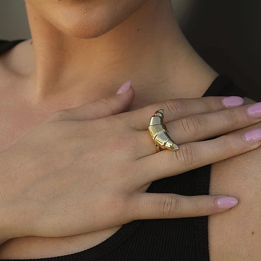 Croissant-ly Yours Ring