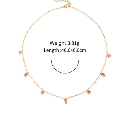 Ruby Charm Necklace