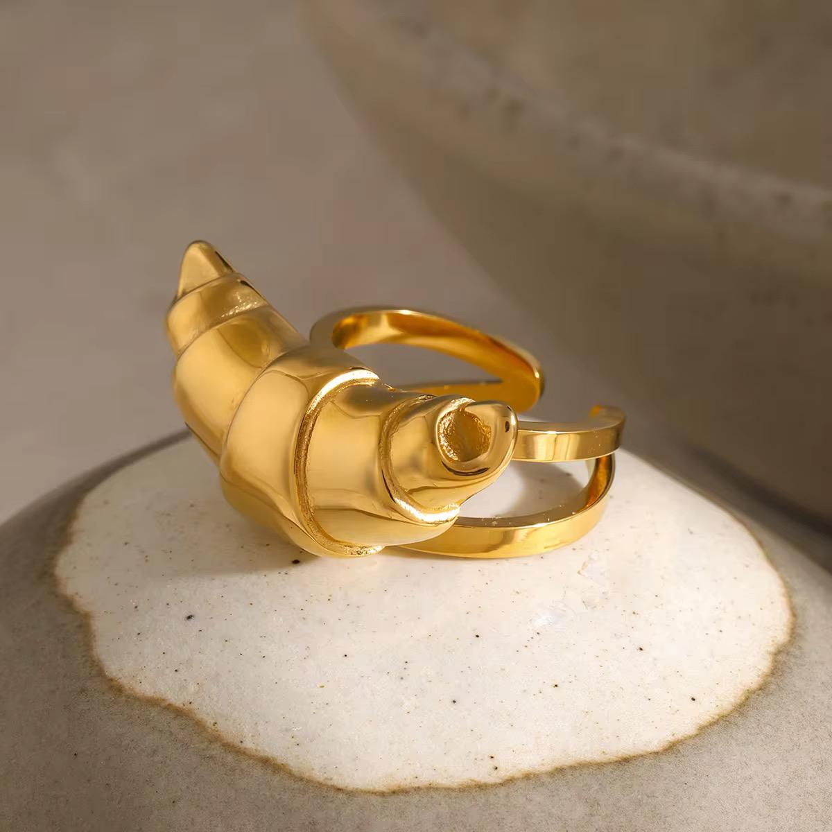 Croissant-ly Yours Ring