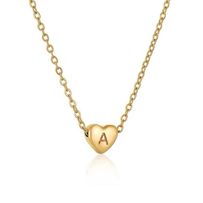 Heart-y Initial Necklace