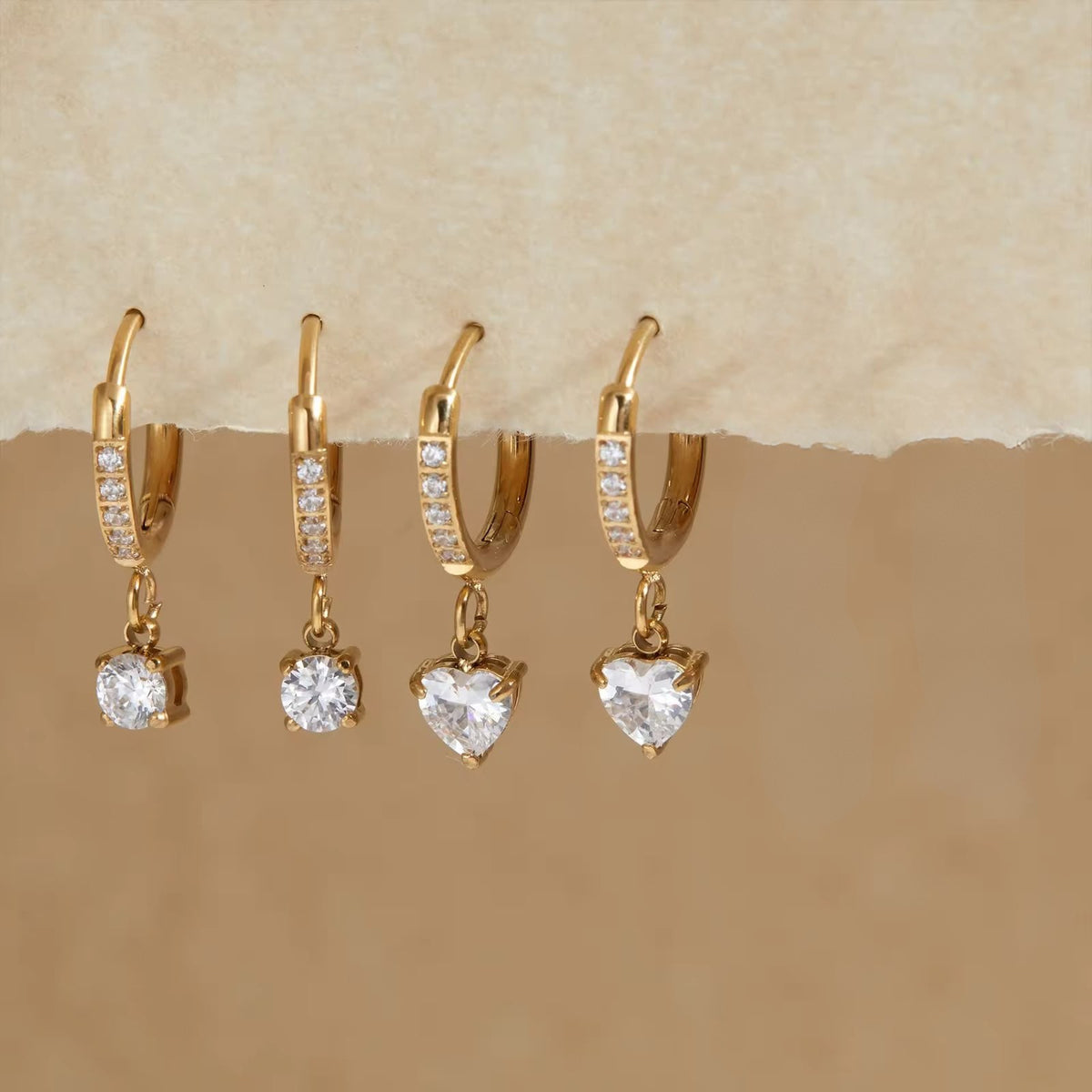 Goldie-Silvy Drop Earrings