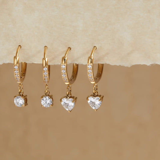 Goldie-Silvy Drop Earrings