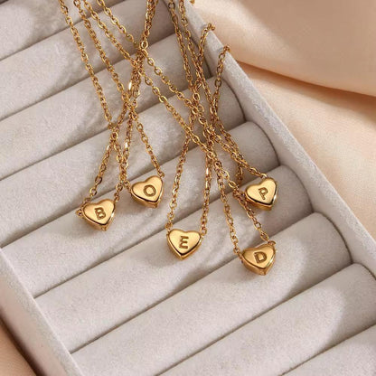 Heart-y Initial Necklace