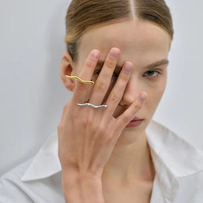 Dual Wave Ring