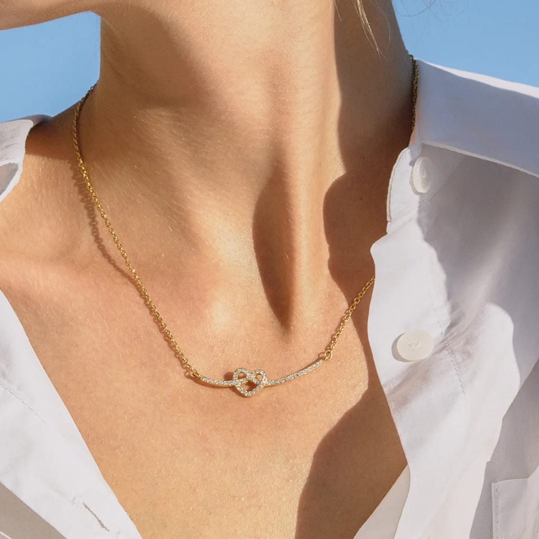 Pretzel Necklace