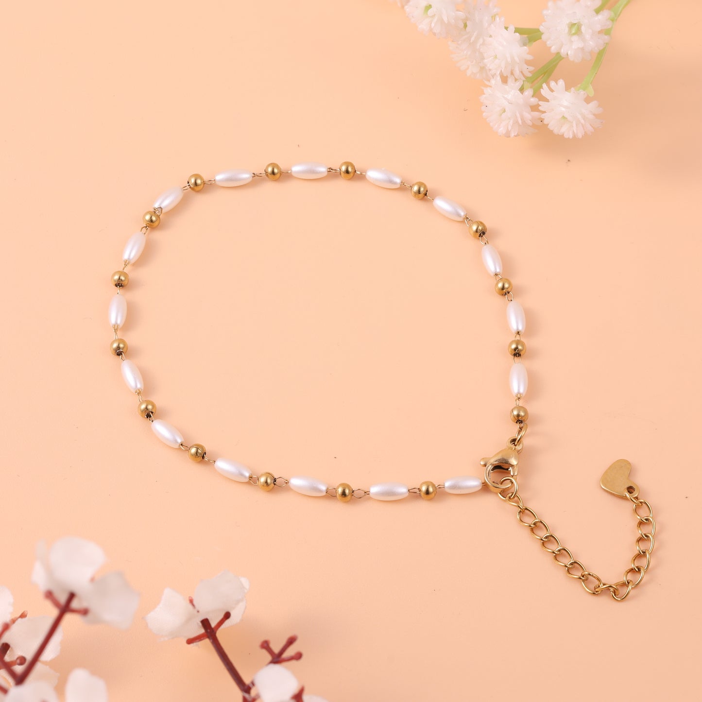 Pearly Anklet