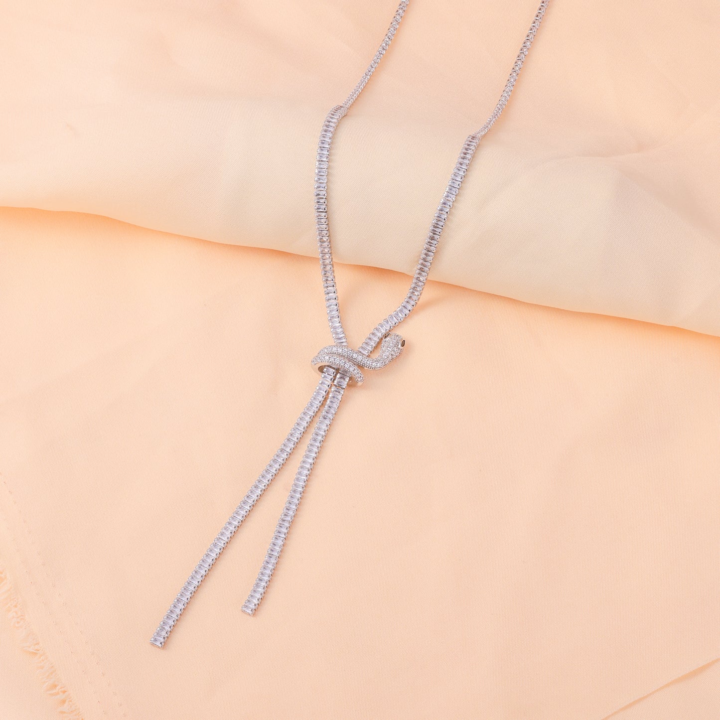 Serpent Knot  Necklace