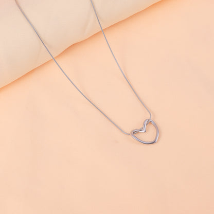 Twisted Heart  Necklace