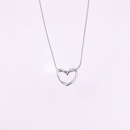 Twisted Heart  Necklace