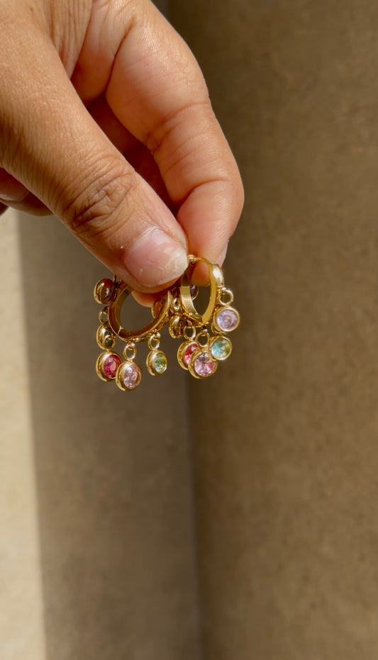 Pastel Drop Earrings