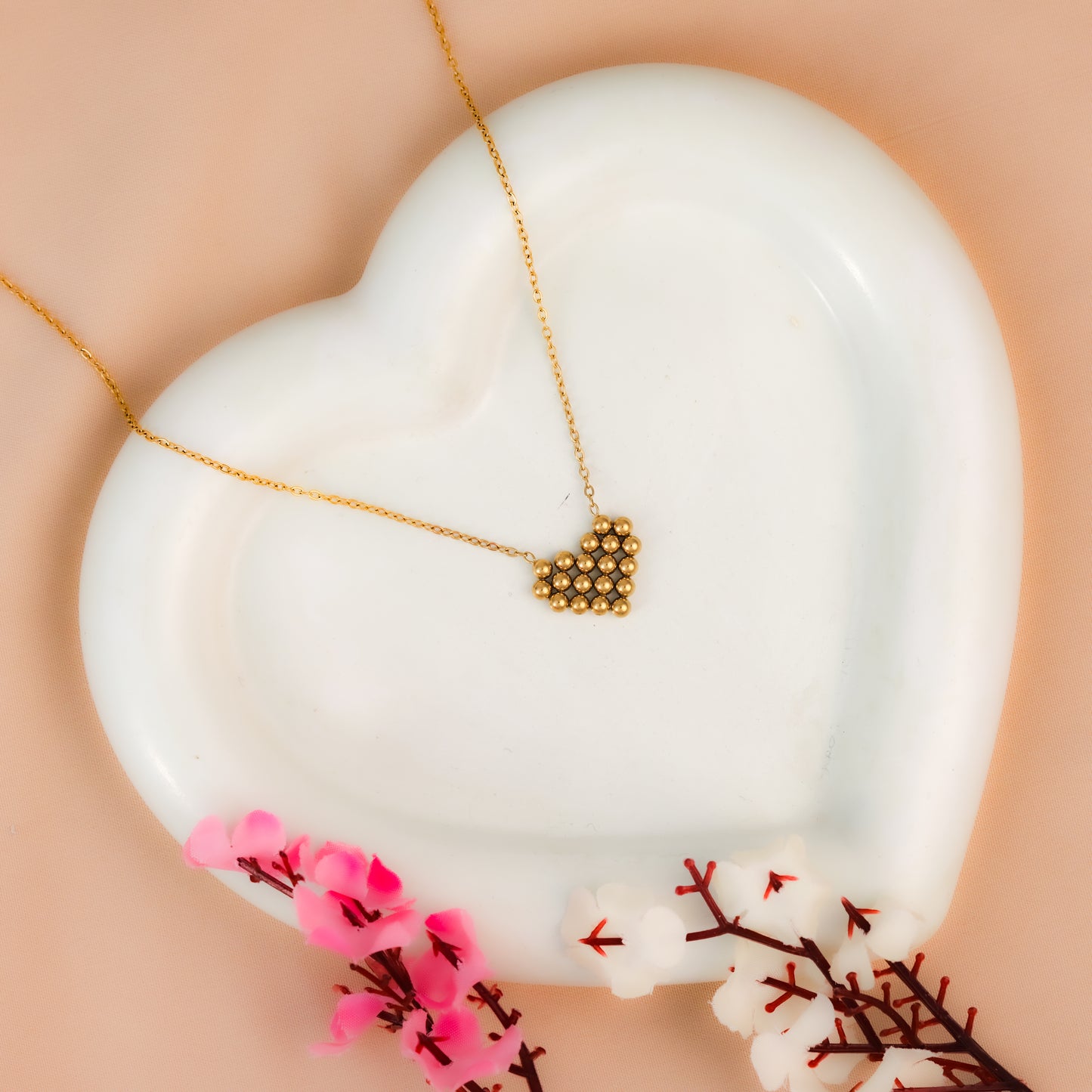 Mesh of Love Necklace