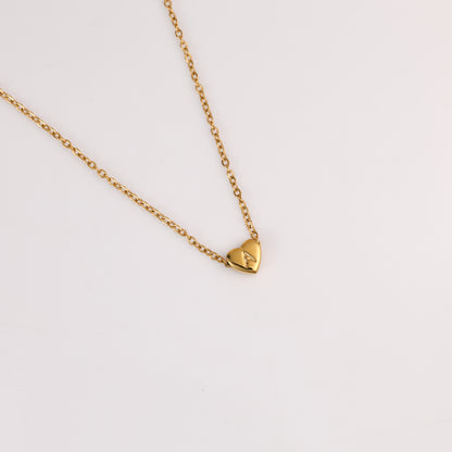 Heart-y Initial Necklace