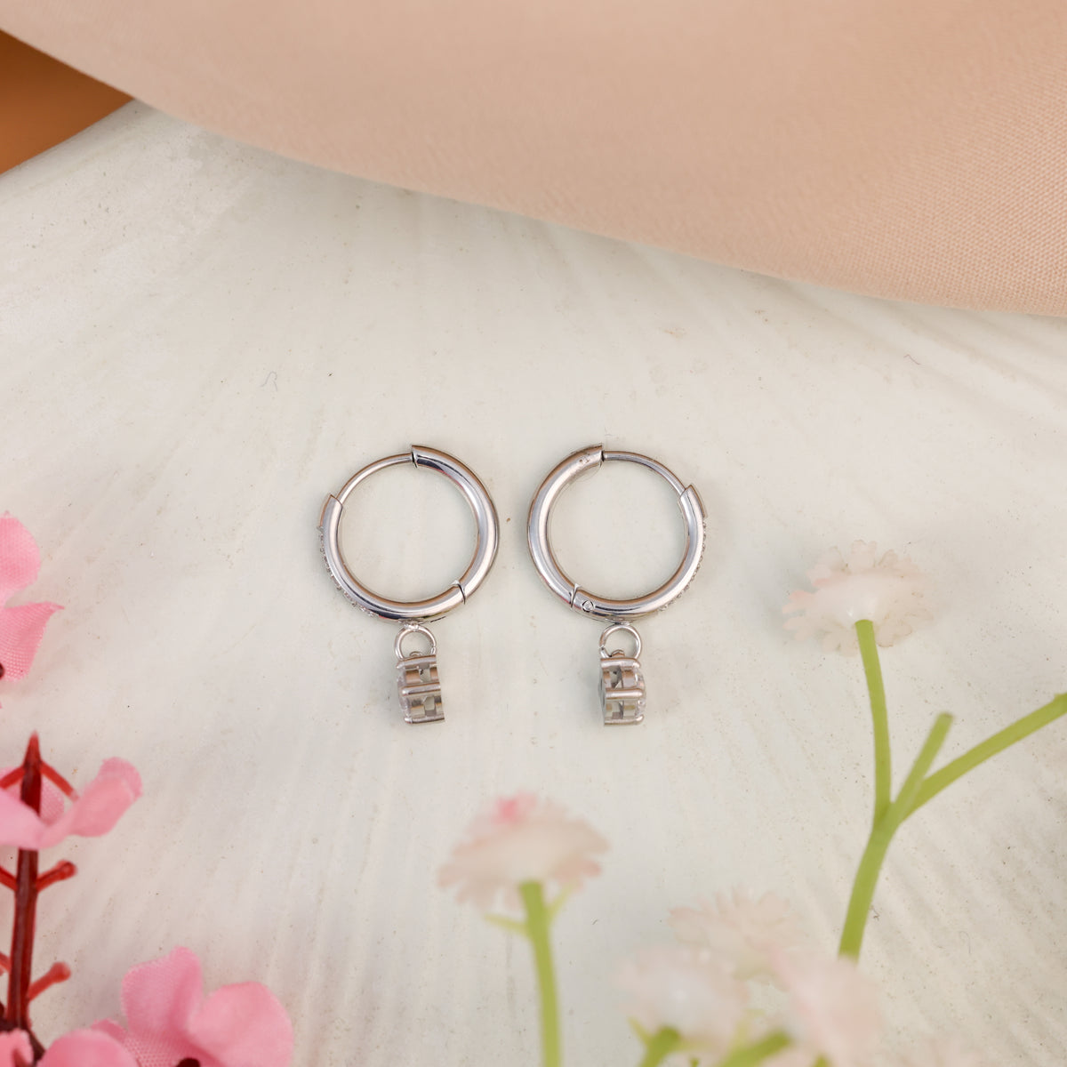 Goldie-Silvy Drop Earrings