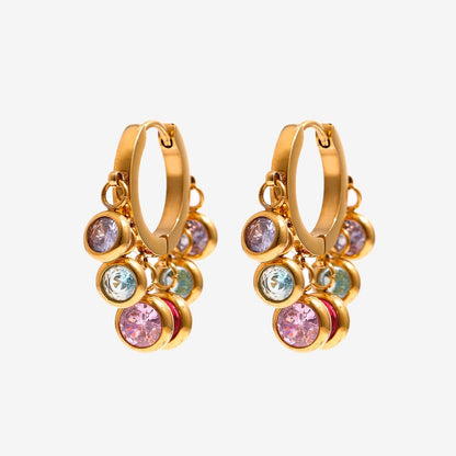 Pastel Drop Earrings