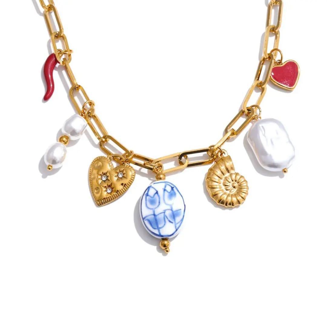 Lucky Mess  Necklace