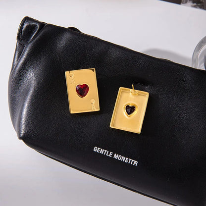Ace of Heart Earrings