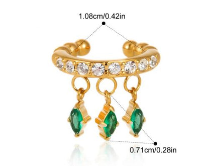 Droplet Ear cuff