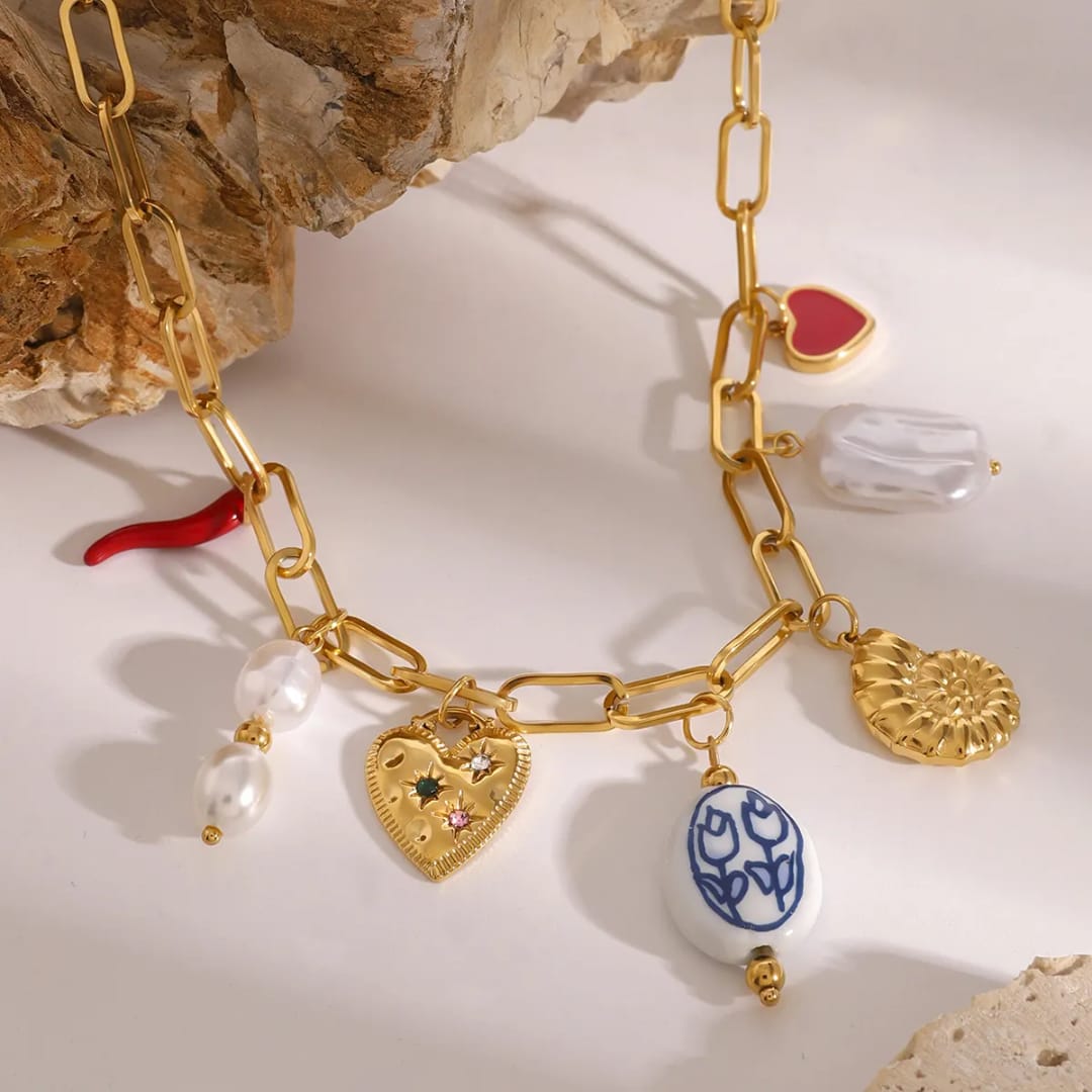 Lucky Mess  Necklace