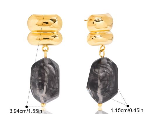 Blackout Babe Earrings